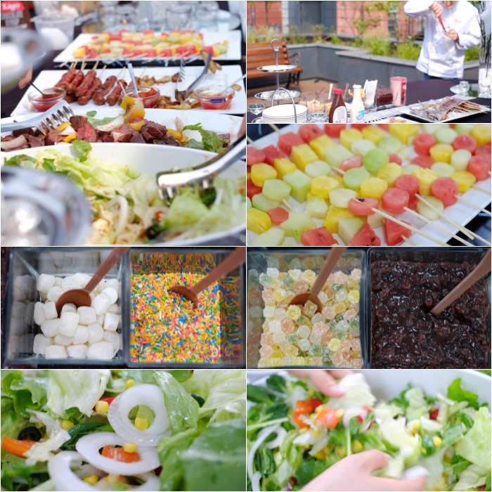 서울연희실용전문학교 실용음악학과 뮤지컬학과 뮤직비지니스학과 방송연예매니지먼트학과 등 학교생활 - 푸드스타일링 파티케이터링 실습